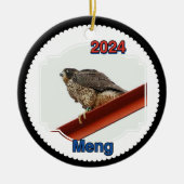 2024 Keramische Cirkel Ornament Meng (Voorkant)