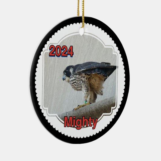 2024 Keramische Cirkel Ornament Mighty (Rechts)