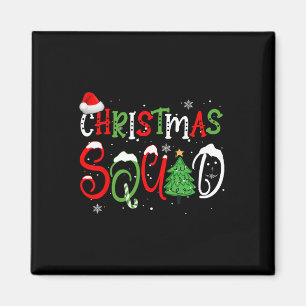 2024 Kerst Squad Grappig Xmas Tree Family Matchi Magneet