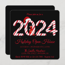 2024 Kerstman, sneeuwvlokken elegant chic