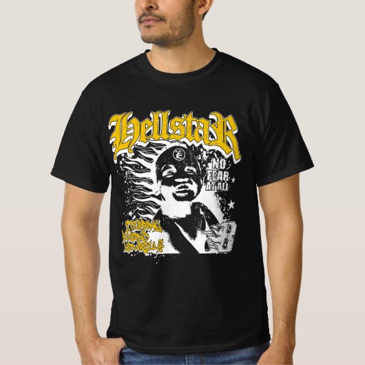 2024-Kindness-Flame Character Prin T-shirt (Voorkant)
