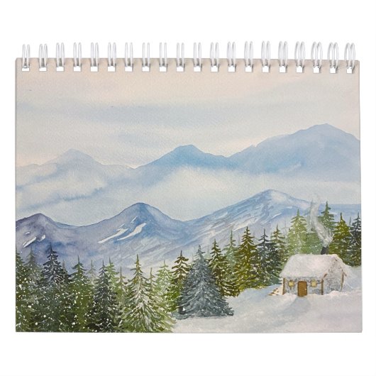 2024 Kleine landschapskalender Kalender (Hoes)