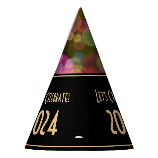 2024 kleurrijk feesthoedjes (Links)