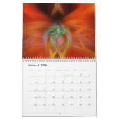 2024 Kleurrijke Abstracts Kalender (Jan 2026)