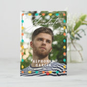 2024 Kleurrijke Mexicaanse Afstuderen aankondiging (Staand voorkant)