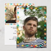 2024 Kleurrijke Mexicaanse Afstuderen aankondiging (Voorkant / Achterkant)