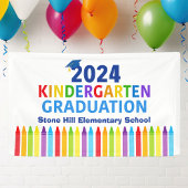 2024 Kleuterschool Afstuderen basisschool Spandoek