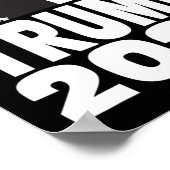 2024 kogelvrij teflon don rally schieten vuist pu poster (Hoek)