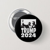 2024 kogelvrij teflon don rally schieten vuist pu ronde button 5,7 cm (Voorkant /achterkant)