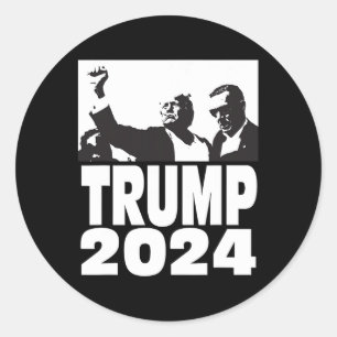 2024 kogelvrij teflon don rally schieten vuist pu ronde sticker