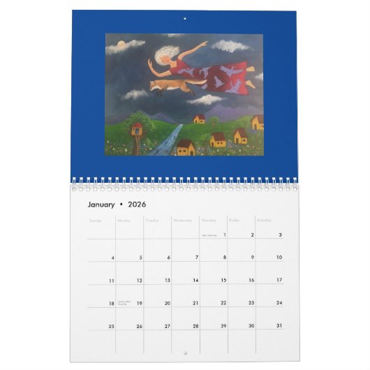 2024 Kunstkalender door Nancy Norman Kalender (Jan 2026)