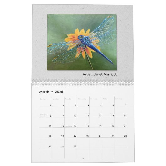 2024 Kunstkalender Vanessa's Kunststudio Kalender (Mar 2026)