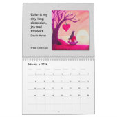 2024 Kunstkalender Vanessa's Kunststudio Kalender (Feb 2026)