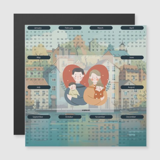 2024 Kuststadskalender (Voorkant / Achterkant)