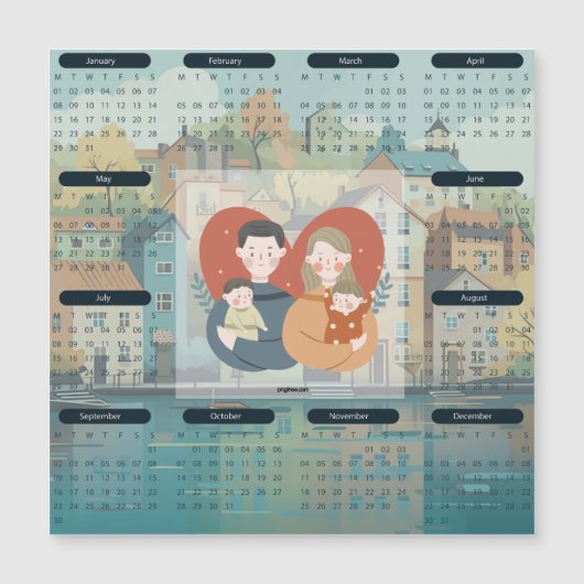 2024 Kuststadskalender (Voorkant)