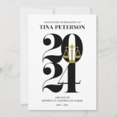 2024 Law School Afstuderen Aankondiging (Voorkant)