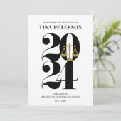 2024 Law School Afstuderen Aankondiging (Staand voorkant)