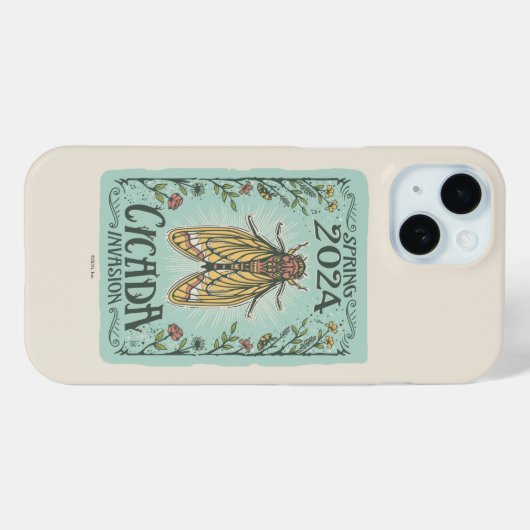 2024 Lente Cicada Invasie Case-Mate iPhone Case (Achterkant (horizontaal))