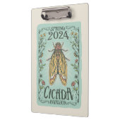 2024 Lente Cicada Invasie Klembord (Links)