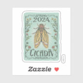 2024 Lente Cicada Invasie Sticker (Vel)