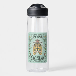 2024 Lente Cicada Invasie Waterfles