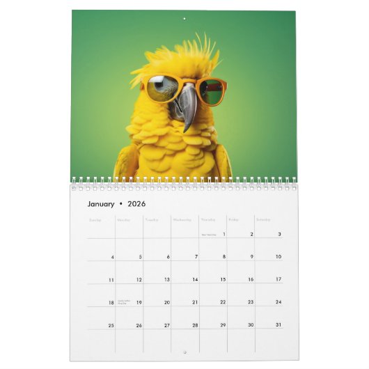 2024 Leuke dieren kalender (Jan 2026)
