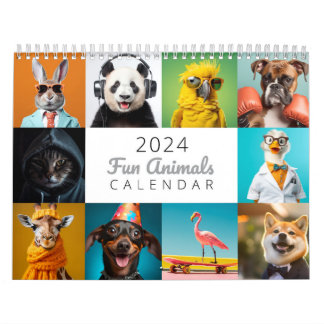 2024 Leuke dieren kalender