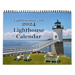2024 LighthouseGuy.com Vuurtorenkalender Kalender
