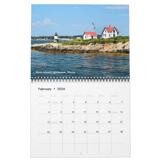 2024 LighthouseGuy.com Vuurtorenkalender Kalender (Feb 2026)