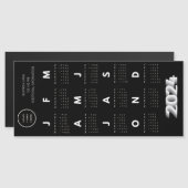 2024 Logo Kalender Zwart-wit (Voorkant / Achterkant)