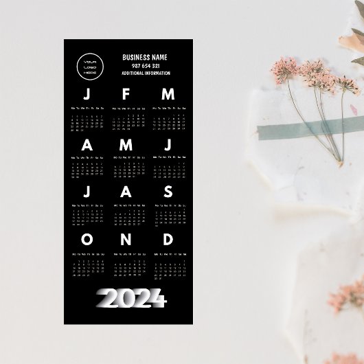 2024 Logo Kalender Zwart-wit