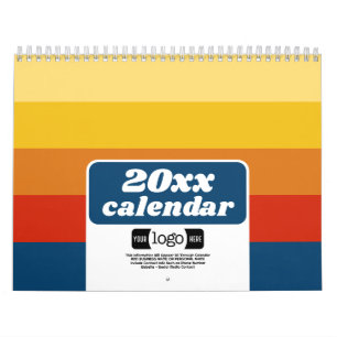 2024 Logo - Zakelijk cadeau - Interessante patrone Kalender