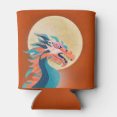 2024 Maan Nieuwjaar van Dragon Blikjeskoeler (Achterkant)