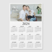 2024 Magnetische fotomonogram kalender (Voorkant)