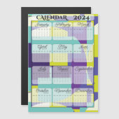 2024 Magnetische Kalender (Voorkant / Achterkant)