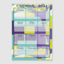 2024 Magnetische Kalender