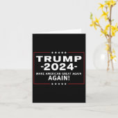 2024 Make America Great All Over Again Magaa Kaart (Gele Bloem)