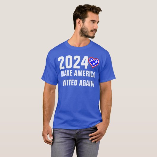2024 MAKE AMERIKA OPNIEUW VERENIGD T-SHIRT (Voorkant volledig)