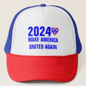 2024 MAKE AMERIKA OPNIEUW VERENIGD TRUCKER PET (Voorkant)