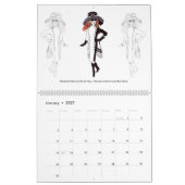 2024 Matisse Doll Mode Illustratiekalender Kalender (Jan 2027)