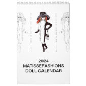 2024 MatisseFashions Illustratiekalender Kalender (Hoes)