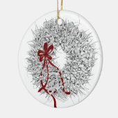 2024 Mele Kalikimaka Ti Leaf Krans Ornament (Links)