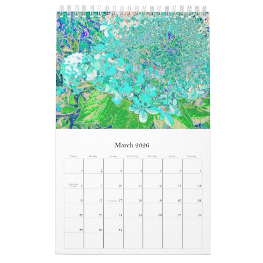 2024 Mijn Rubio Tuin Elegante Hortensia's Kalender (Mar 2026)