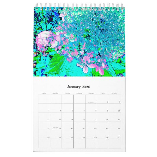 2024 Mijn Rubio Tuin Elegante Hortensia's Kalender (Jan 2026)