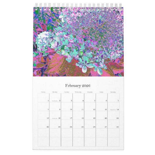 2024 Mijn Rubio Tuin Elegante Hortensia's Kalender (Feb 2026)