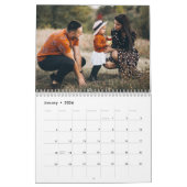 2024 Minimal Arch familie foto's Stijlvolle Sjablo Kalender (Jan 2026)