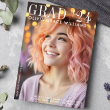 2024 Modern Afstudeertijdschrift Overlay