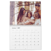 2024 moderne aangepaste familie foto Creëer uw eig Kalender (Jan 2027)