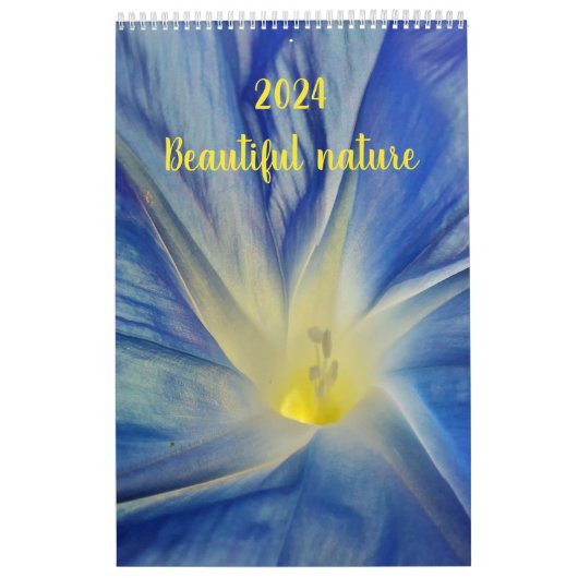 2024 mooie natuur kalender (Hoes)