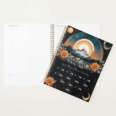2024 Moon Phase Cycle Agenda Planner Notitieboek (Display)